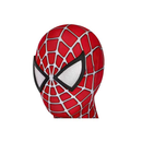 Fantasia Crianças Homem Aranha Clássico Tobey com Lentes Acrílico Infantil Para Traje Festas e Aniversários